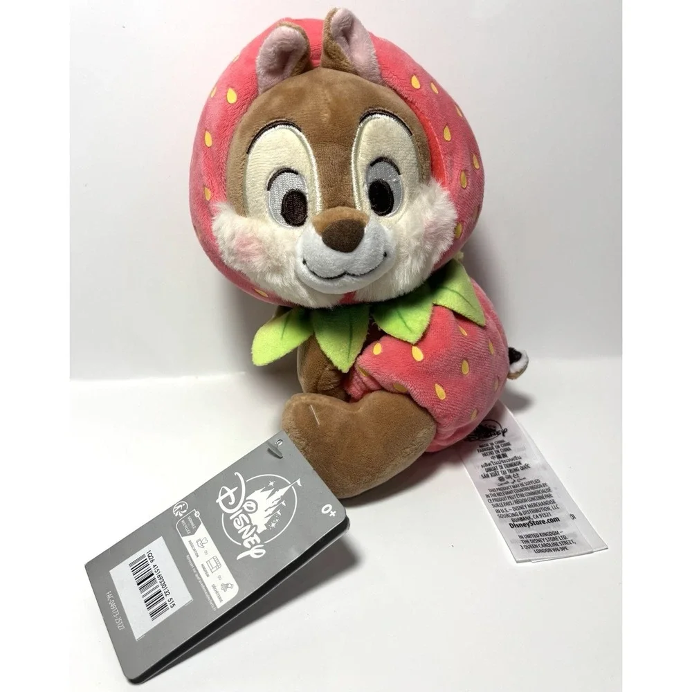 Disney Dale Strawberry Plush Stuffed Animal NWT Chip N Dale Strawberry Costume